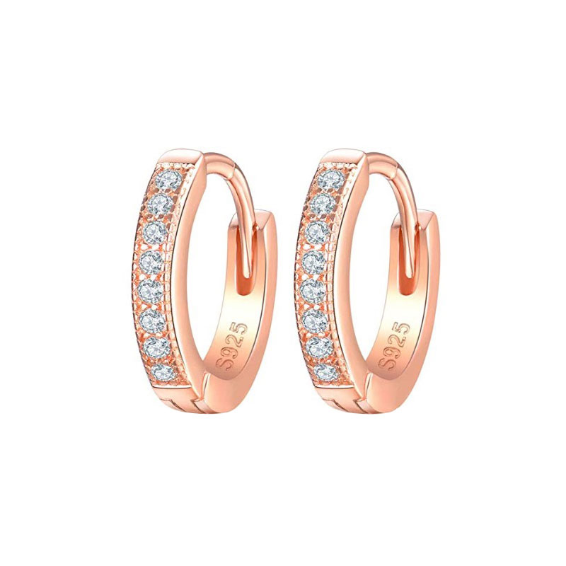 Joacii quality white gold hoop earrings supplier for wife-2