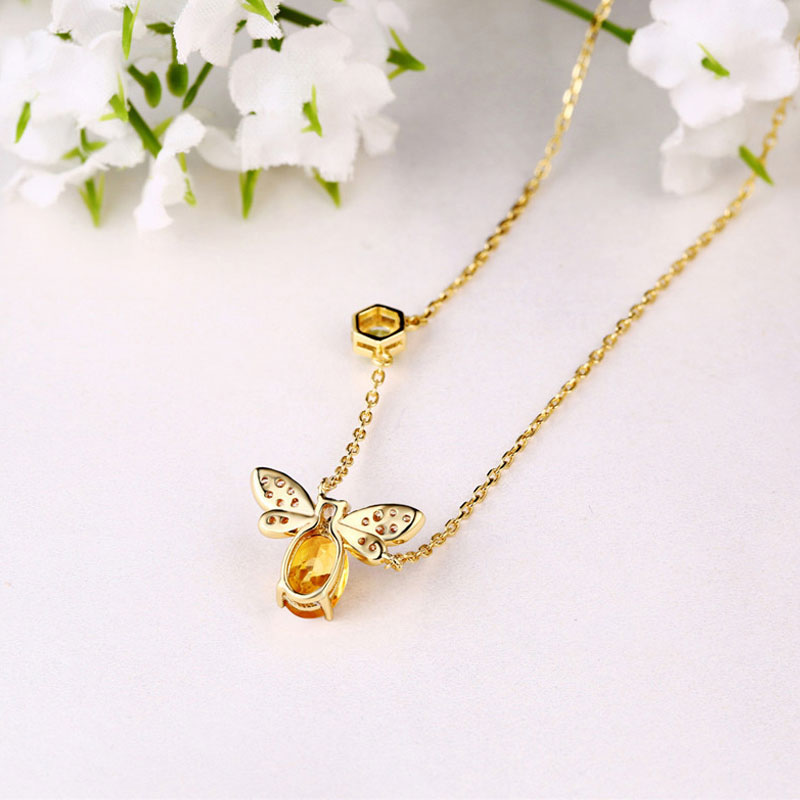 professional bumble bee necklace manufacturer for evening party-2