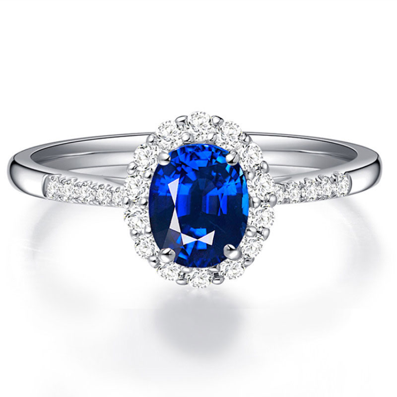 Joacii blue diamond ring wholesale for women-1