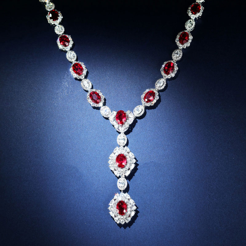 Joacii popular gemstone jewelry promotion for female-2
