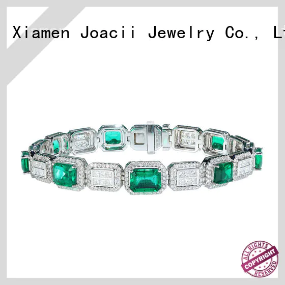 Joacii long lasting blue diamond ring wholesale for lady