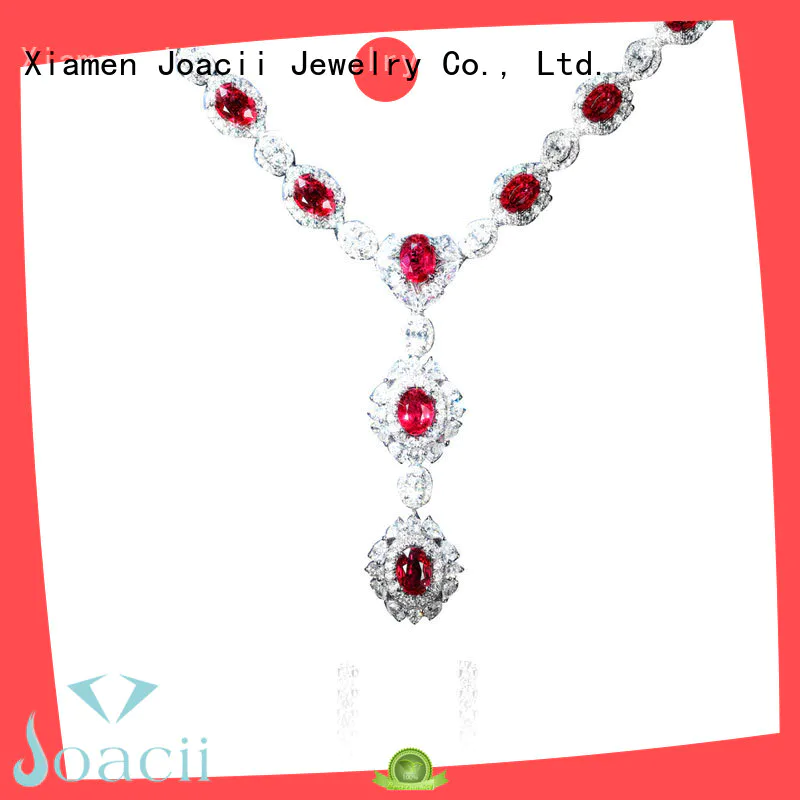 Joacii pretty sapphire necklace promotion for lady