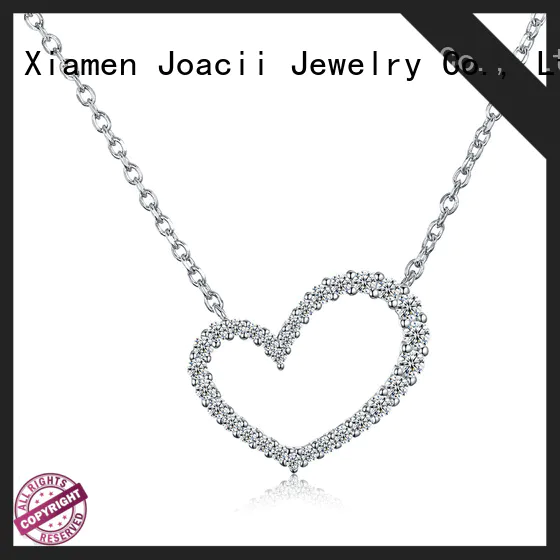 Joacii beautiful sapphire necklace design for lady