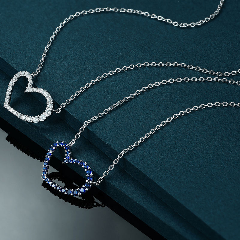 Joacii pretty sapphire necklace with good price for girl-1