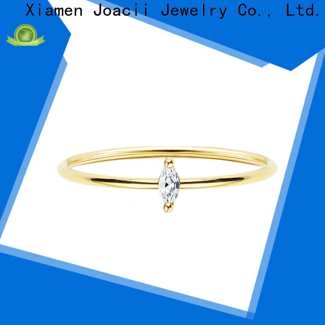 Joacii cubic zirconia rings supplier for wedding