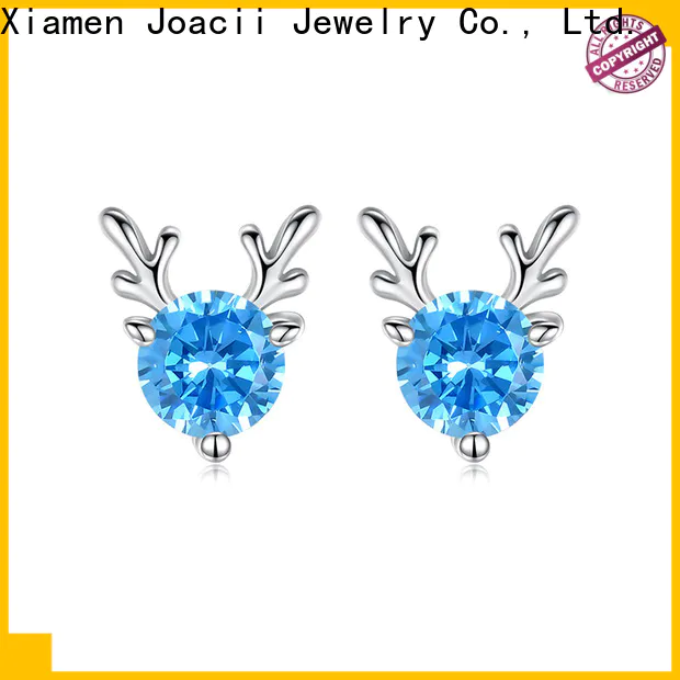 quality white gold earrings manufacturer for gifts