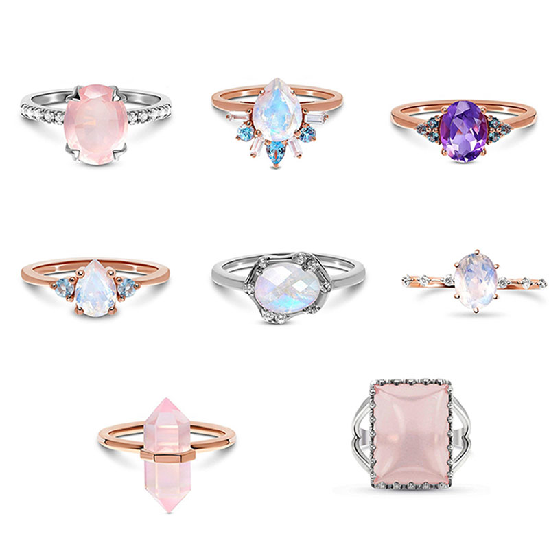 Joacii gemstone rings design for girlfriend-1
