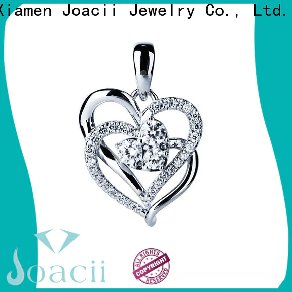 Joacii custom silver necklace factory for lady