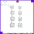 shaped white gold hoop earrings on sale for wife