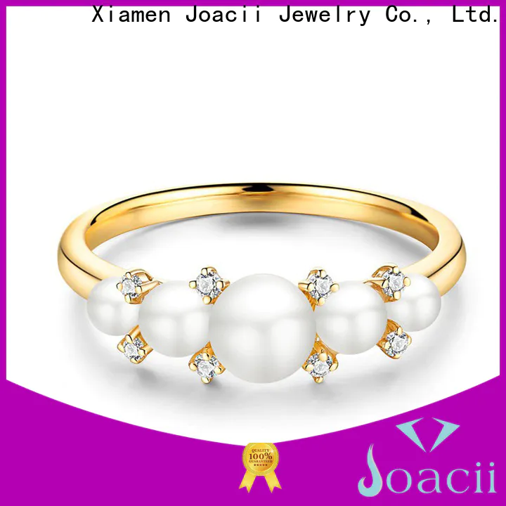 classic pearl ring gold supplier for gifts