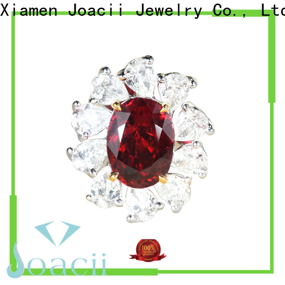Joacii beautiful 3 stone engagement ring on sale for girl