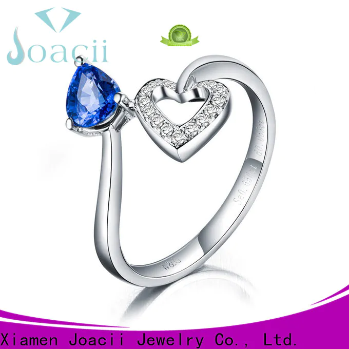 Joacii colorful gemstone engagement rings on sale for lady
