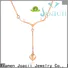 Joacii natural custom made gold jewelry directly sale for girlfriend
