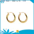 shaped white gold hoop earrings on sale for gifts