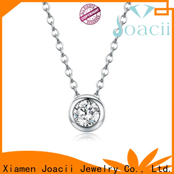 Joacii elegant wholesale silver necklaces with good price for girl