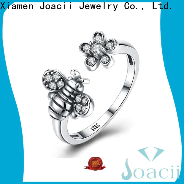Joacii white gold wedding rings supplier for party