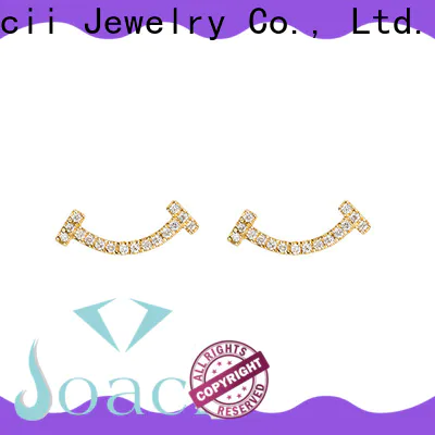Joacii shaped diamond drop earrings on sale for girlfriend