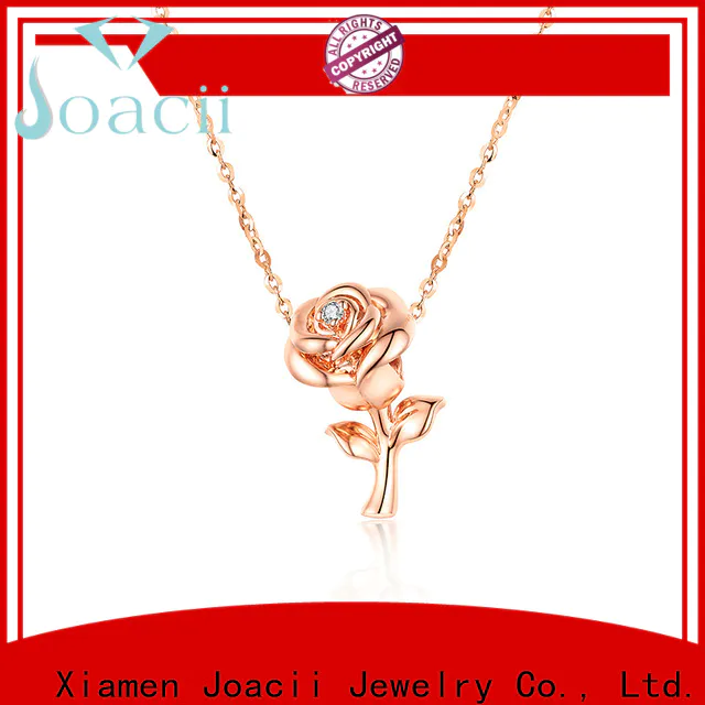 Joacii pretty flower necklace factory for lady