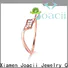 Joacii cubic zirconia rings design for wedding