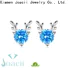 quality white gold earrings on sale for women