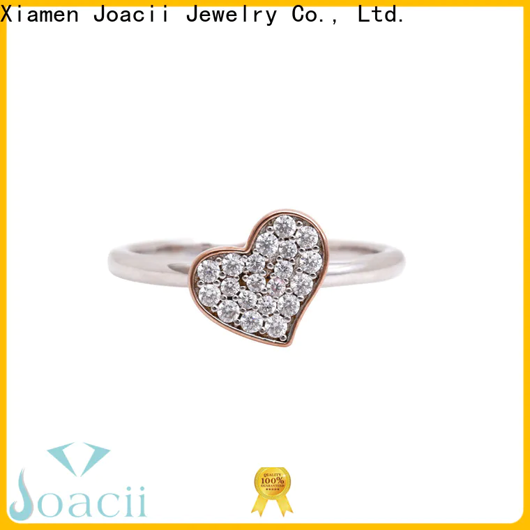 Joacii professional couple rings silver promotion for proposal