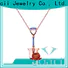 Joacii pretty sapphire necklace promotion for female