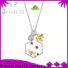 Joacii elegant wholesale silver necklaces promotion for girl