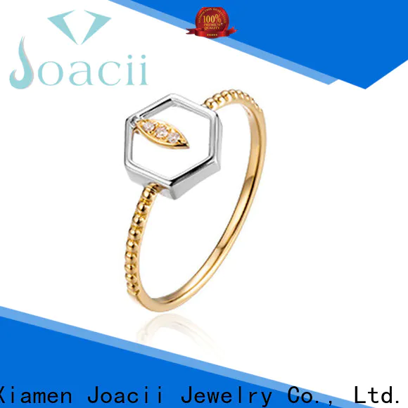 Joacii gold ring design for women promotion for gifts
