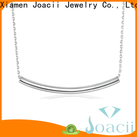 Joacii wholesale silver necklaces with good price for lady