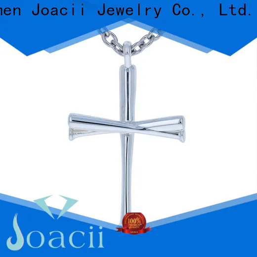 Joacii beautiful custom silver necklace design for girl