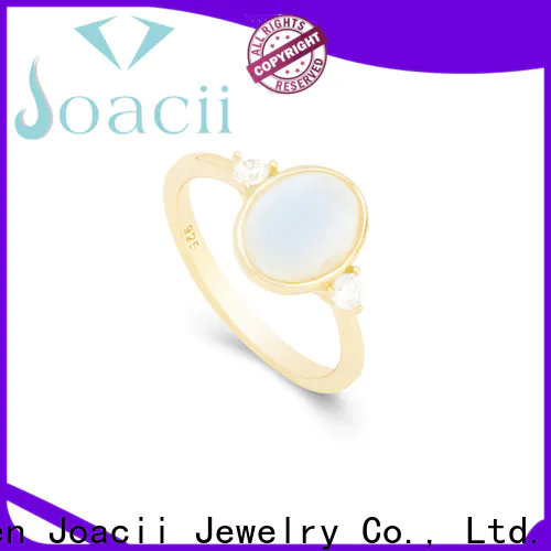 Joacii quality cubic zirconia rings promotion for girlfriend