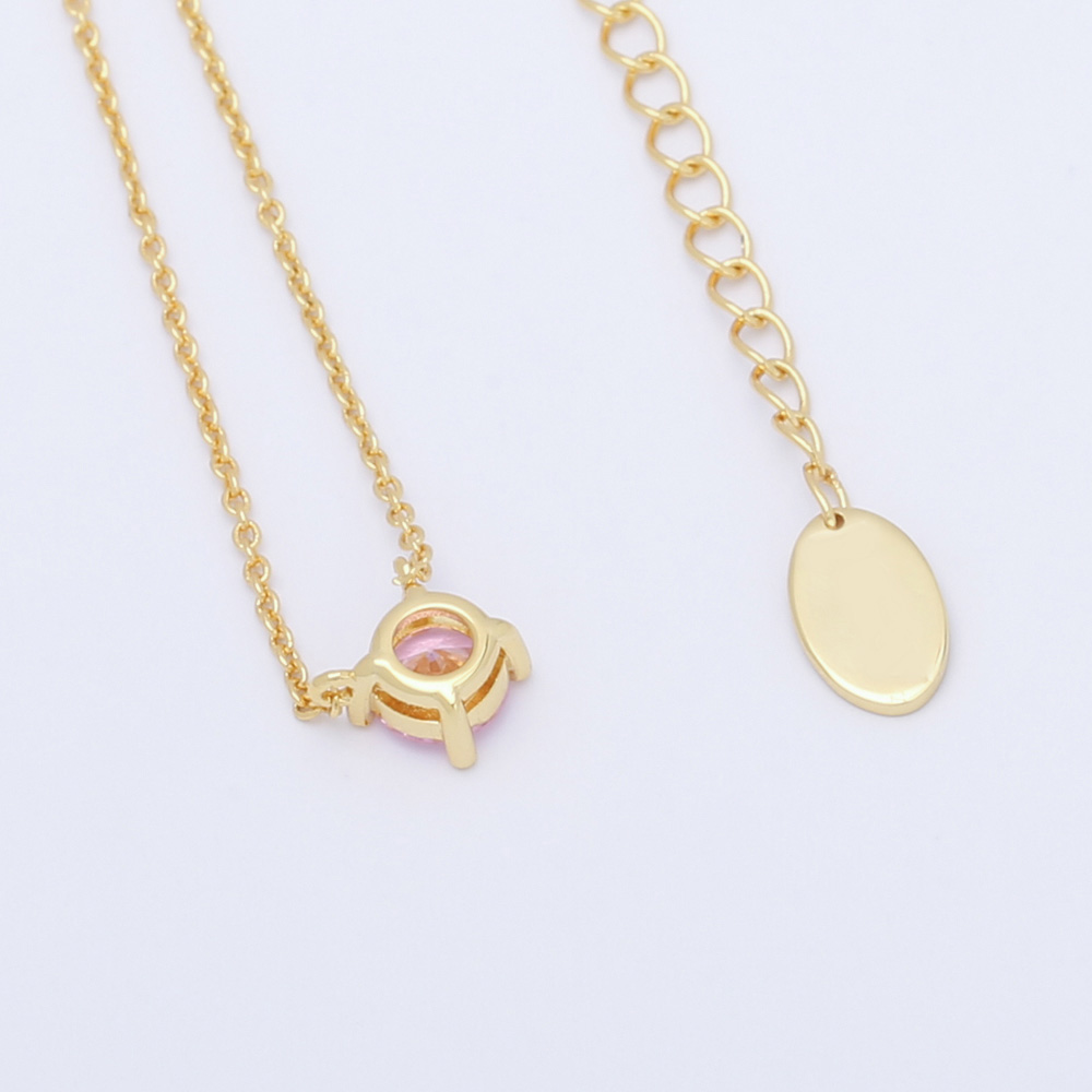 Joacii white gold diamond necklace design for female-2