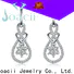 Joacii white gold earrings promotion for gifts