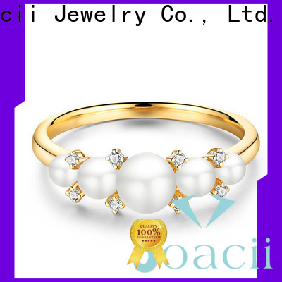 Joacii pearl engagement rings promotion for women