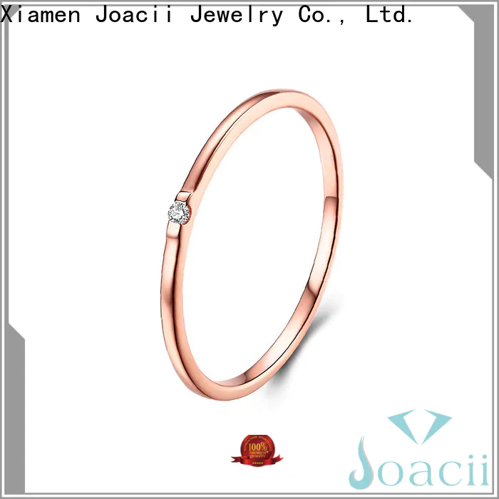 Joacii hot selling custom silver rings design for party