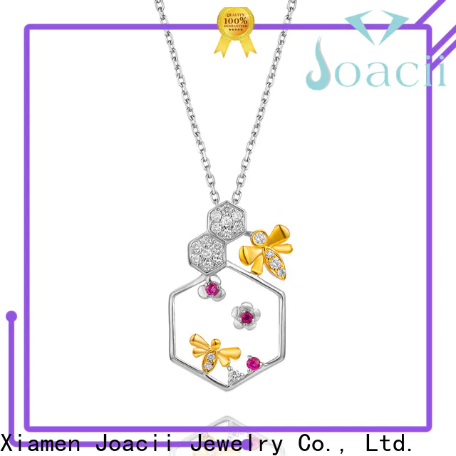 Joacii sapphire necklace promotion for lady