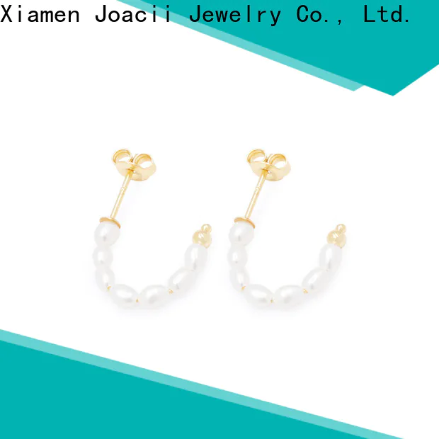 Joacii pure gold drop earrings manufacturer for gifts