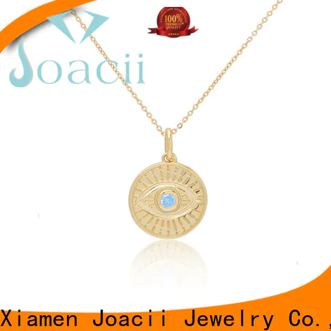 Joacii custom silver necklace factory for girl