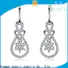Joacii shaped ladies earrings on sale for gifts