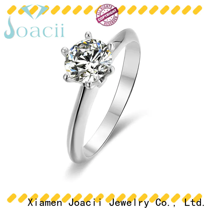 Joacii custom silver rings design for wife