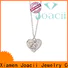 Joacii graceful sterling silver jewelry suppliers promotion for engagement