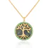 Tree of Life Pendant Necklace Zircon