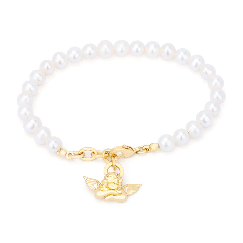 Freshwater Pearl Cupid Bracelet