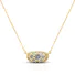 Grayson Gold Crystal Pendant Necklace