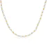 Freshwater Pearl Gold Bead Necklace