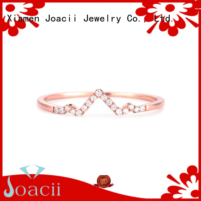 Joacii anniversary rings design for girlfriend
