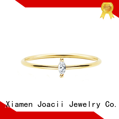 Joacii custom gold ring design for women promotion for gifts
