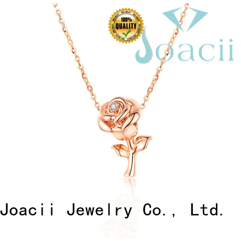 Joacii beautiful flower necklace factory for girl