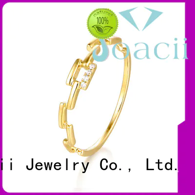 Joacii quality blue diamond ring design for girlfriend