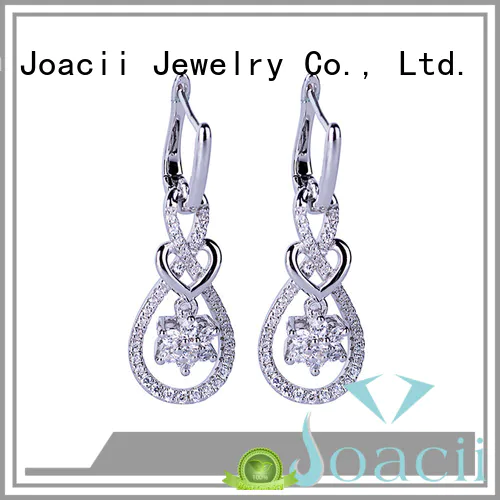 Joacii silver star earrings on sale for wedding